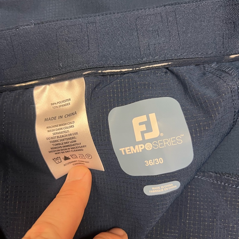 Footjoy Navy pants. Size-36/30